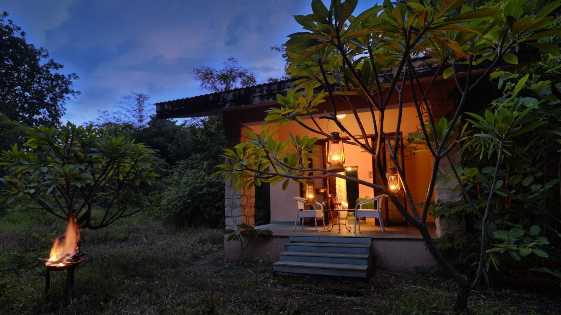 Hotel Pench Jungle Camp Khawāsa Zimmer foto