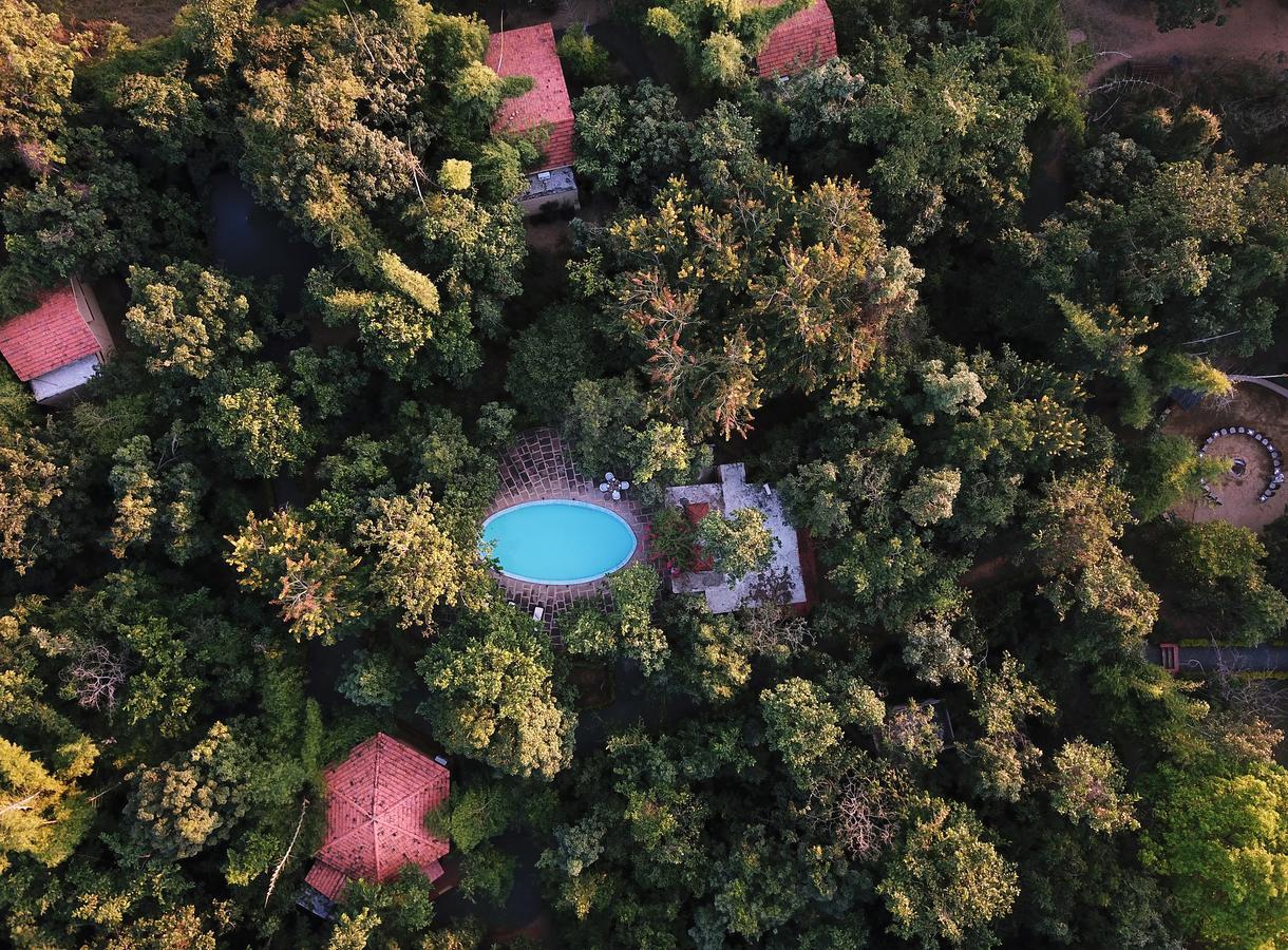 Hotel Pench Jungle Camp Khawāsa Exterior foto