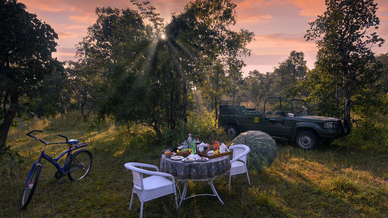 Hotel Pench Jungle Camp Khawāsa Exterior foto