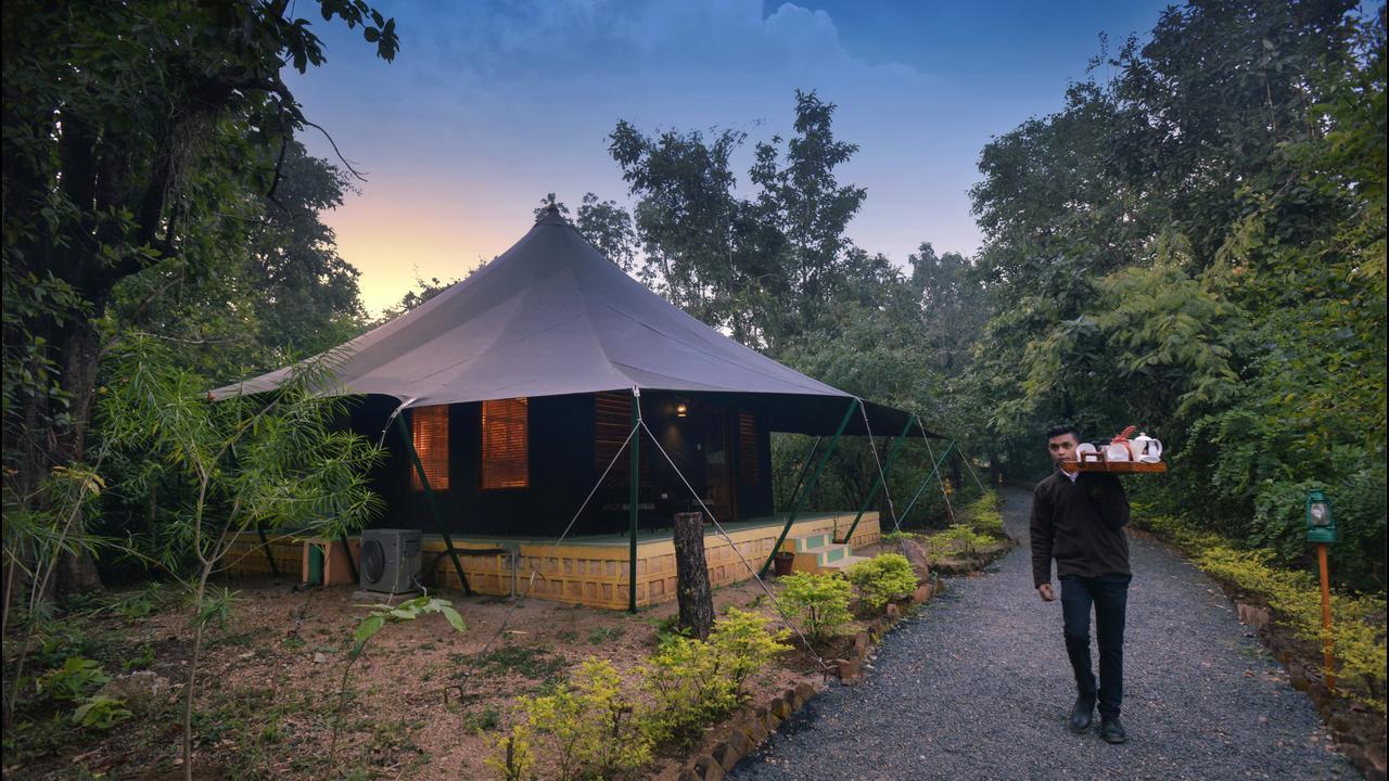 Hotel Pench Jungle Camp Khawāsa Exterior foto